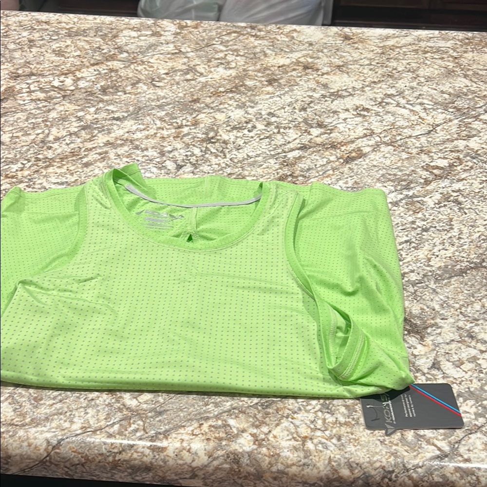 Korsa Lime Green Muscle Tee